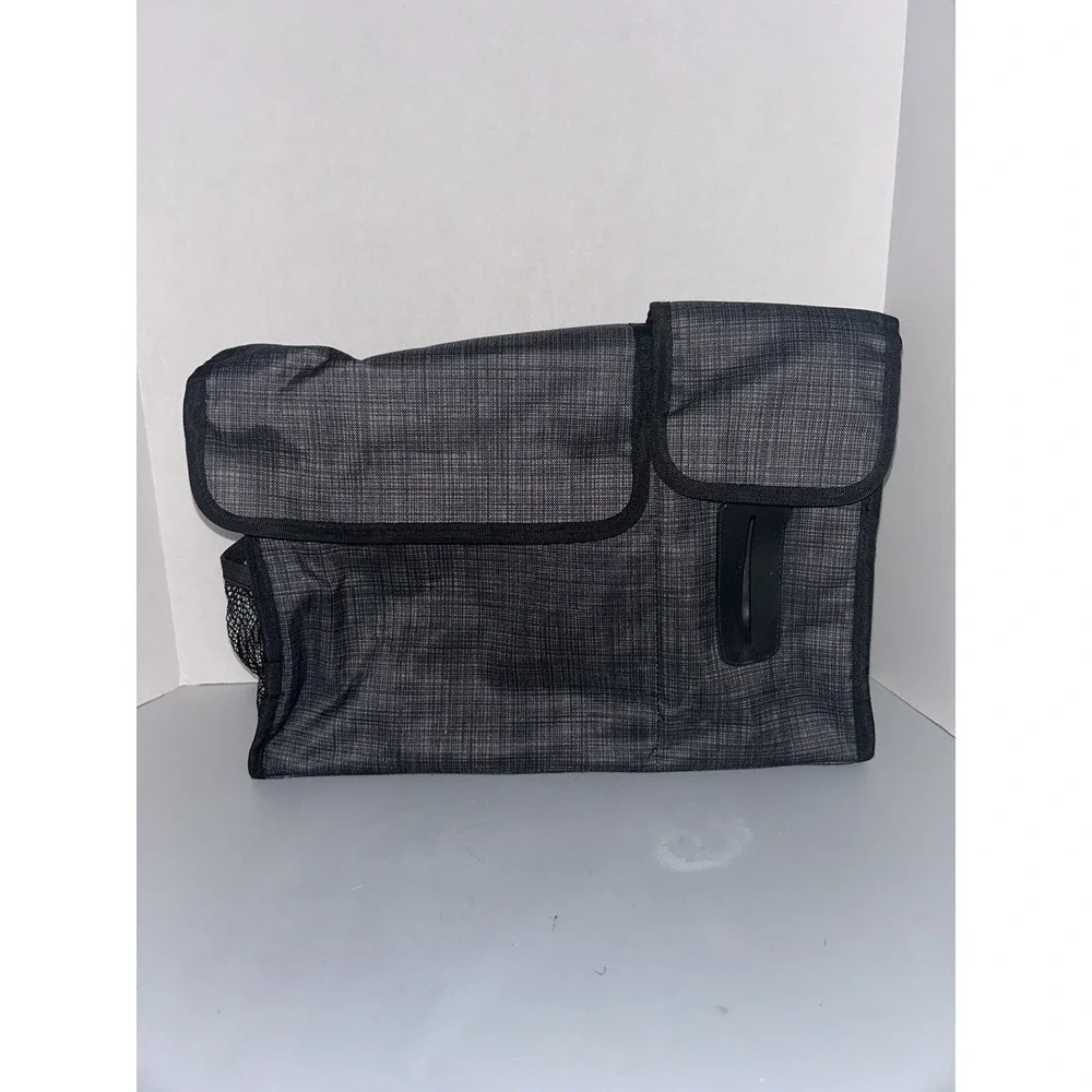 THIRTY ONE Pack n Pull Caddy, BLACK Cross Pop Bag CAR Organizer Tote